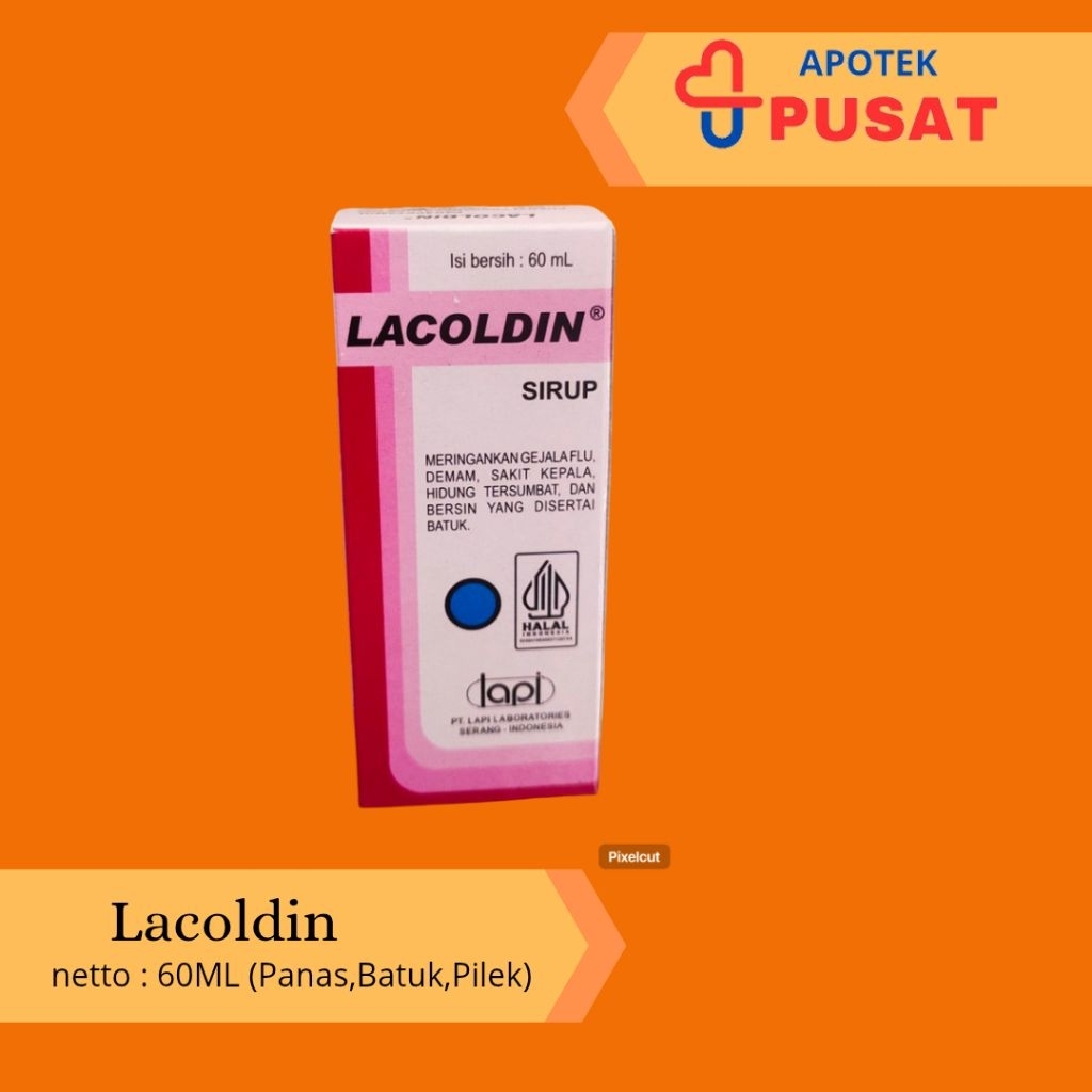 Lacoldin Syrup Flu Batuk Pilek