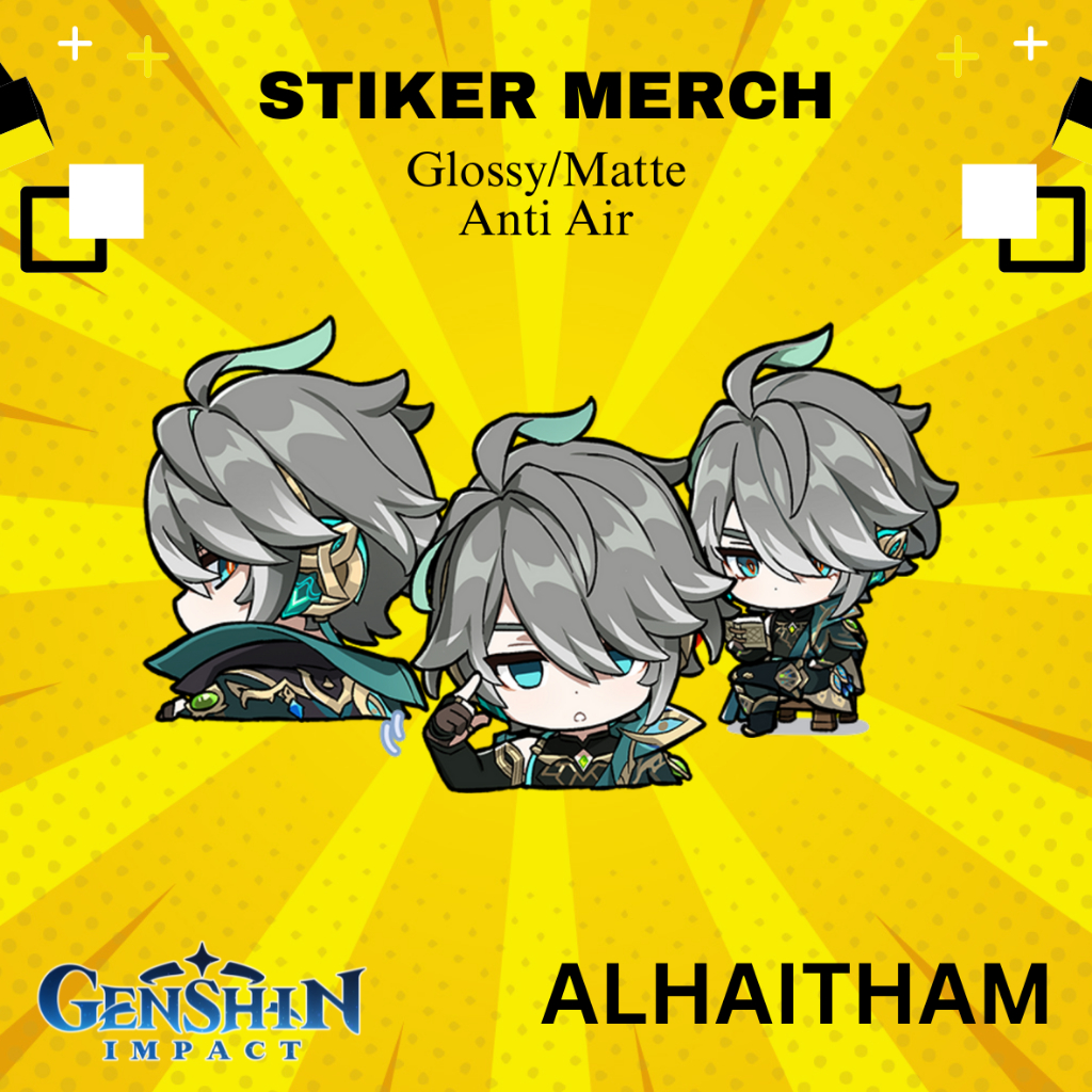 SET STIKER ALHAITHAM GENSHIN IMPACT