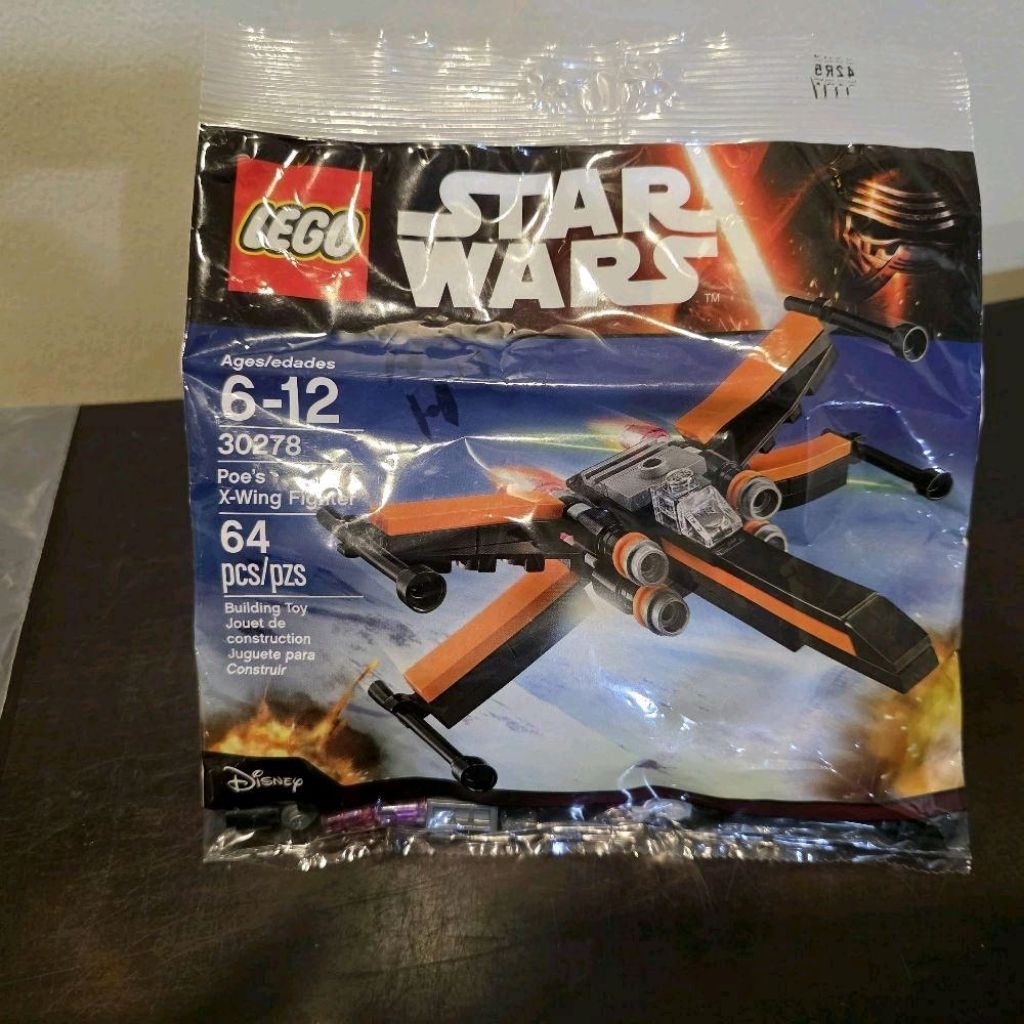 Lego Star Wars 30278 Poe's X-Wing Fighter Polybag NEW MISP Starwars XWing X Wing
