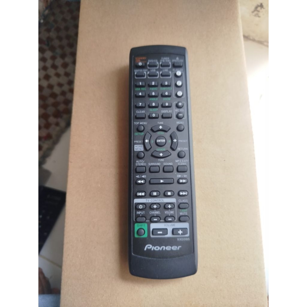 Remot Pioneer XXD3185 home theater original