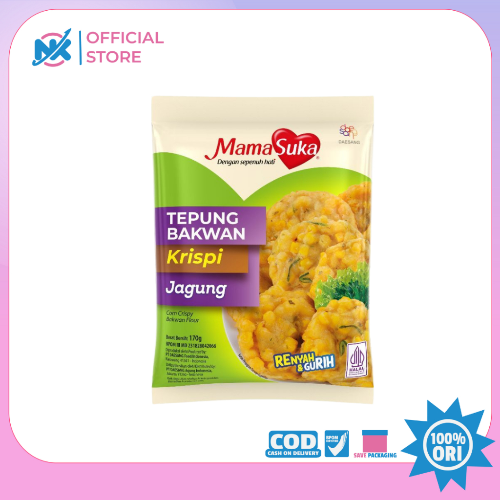 MamaSuka - Tepung Bakwan Jagung 170 gr