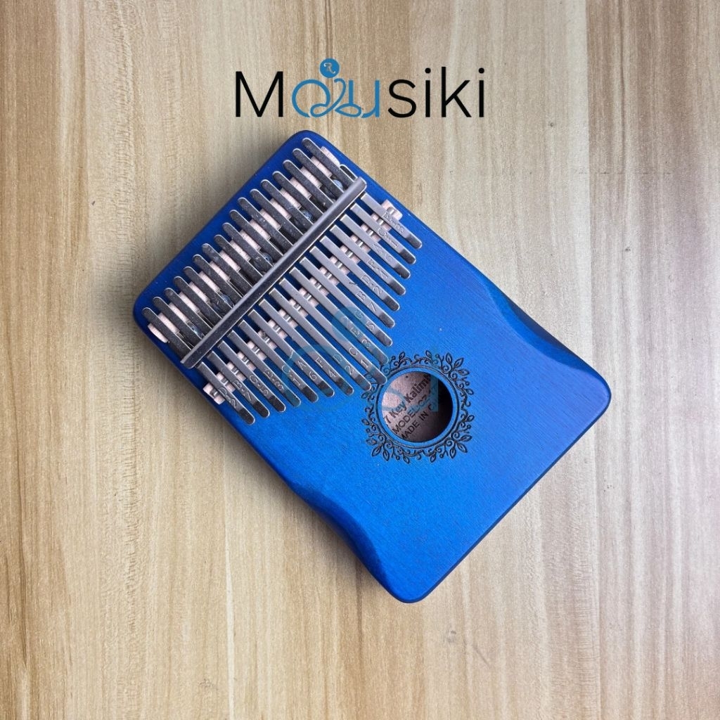 Kalimba 21 Key Benston Music - 21 Tuts, Sudah Disetel, Aksesoris Lengkap