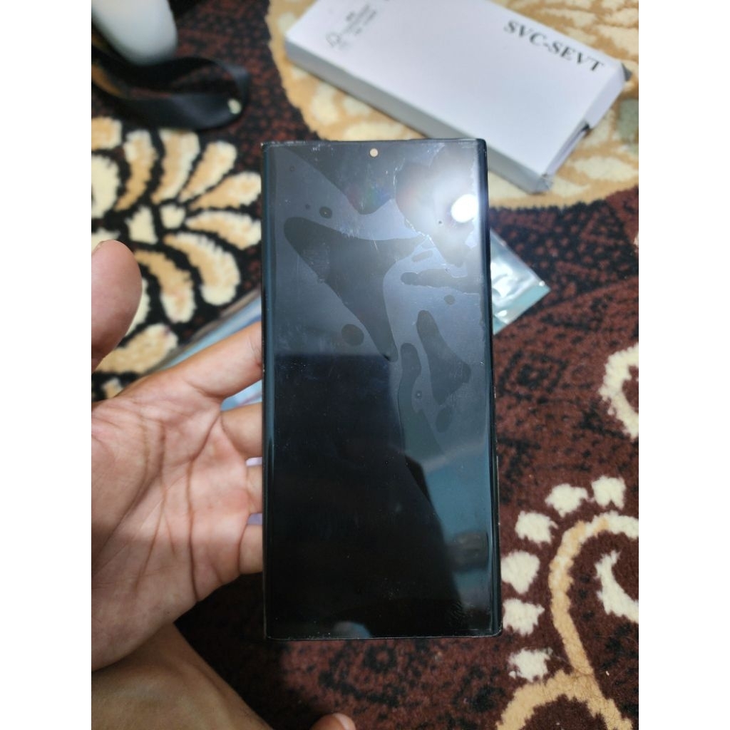 LCD ORI COPOTAN S22 ULTRA Minus Garis