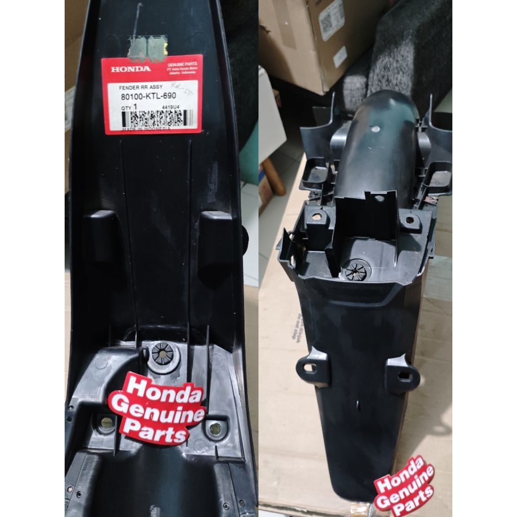 80100KTL690 / FENDER RR - SPAKBOR BELAKANG SUPRA FIT NEW SERIES