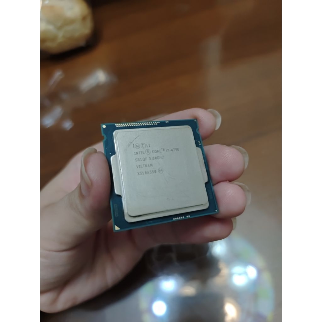 Intel CPU Processor i7 4790 / bekas second TRAY unit only, lepasan dari alienware