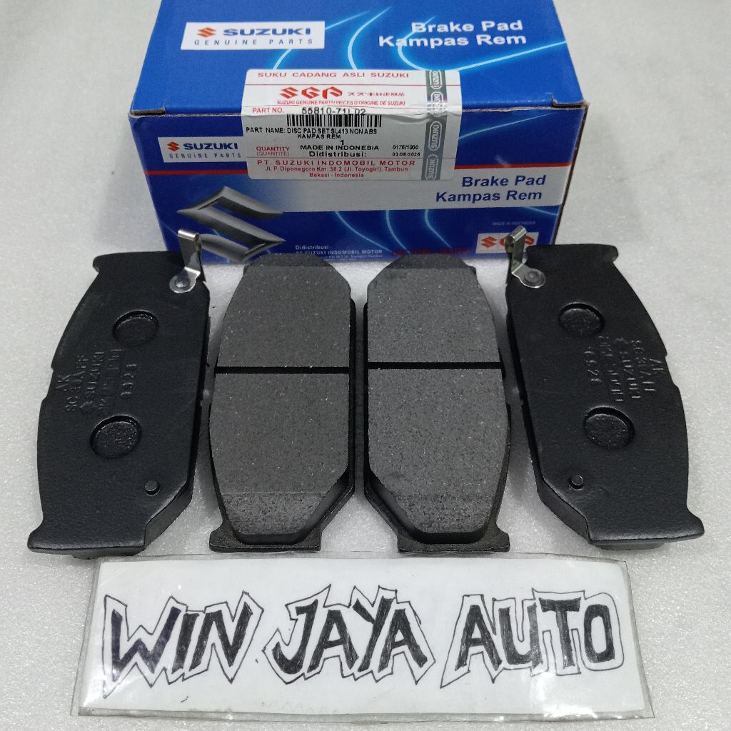KAMPAS REM DEPAN SUZUKI SWIFT NEW SPLASH BRAKE PAD 55810-71L02
