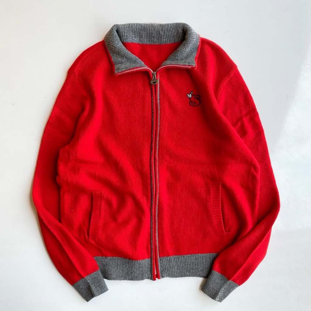 ELMO SESAME STREET WOOL KNITWEAR JACKET | RAJUT | OUTERWEAR | XSTO