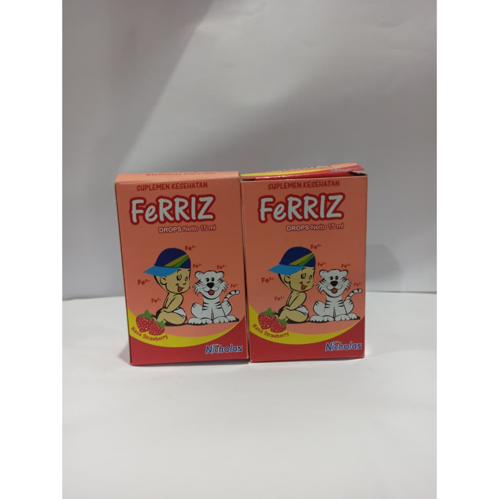 FERRIZ Drop Suplemen Zat Besi Anak Membantu Kebutuhan Besi