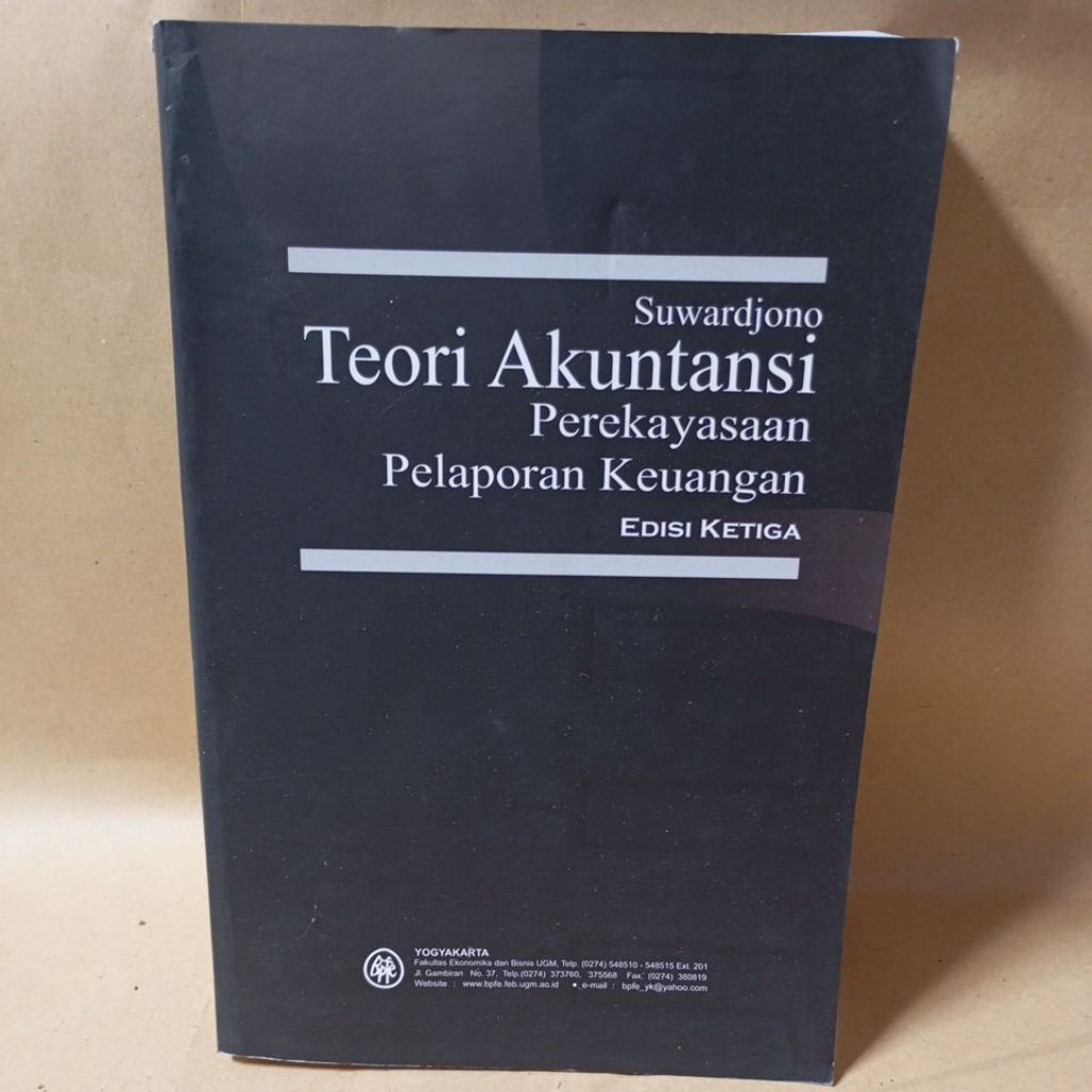 TEORI AKUNTANSI EDISI 3 - SUWARDJONO