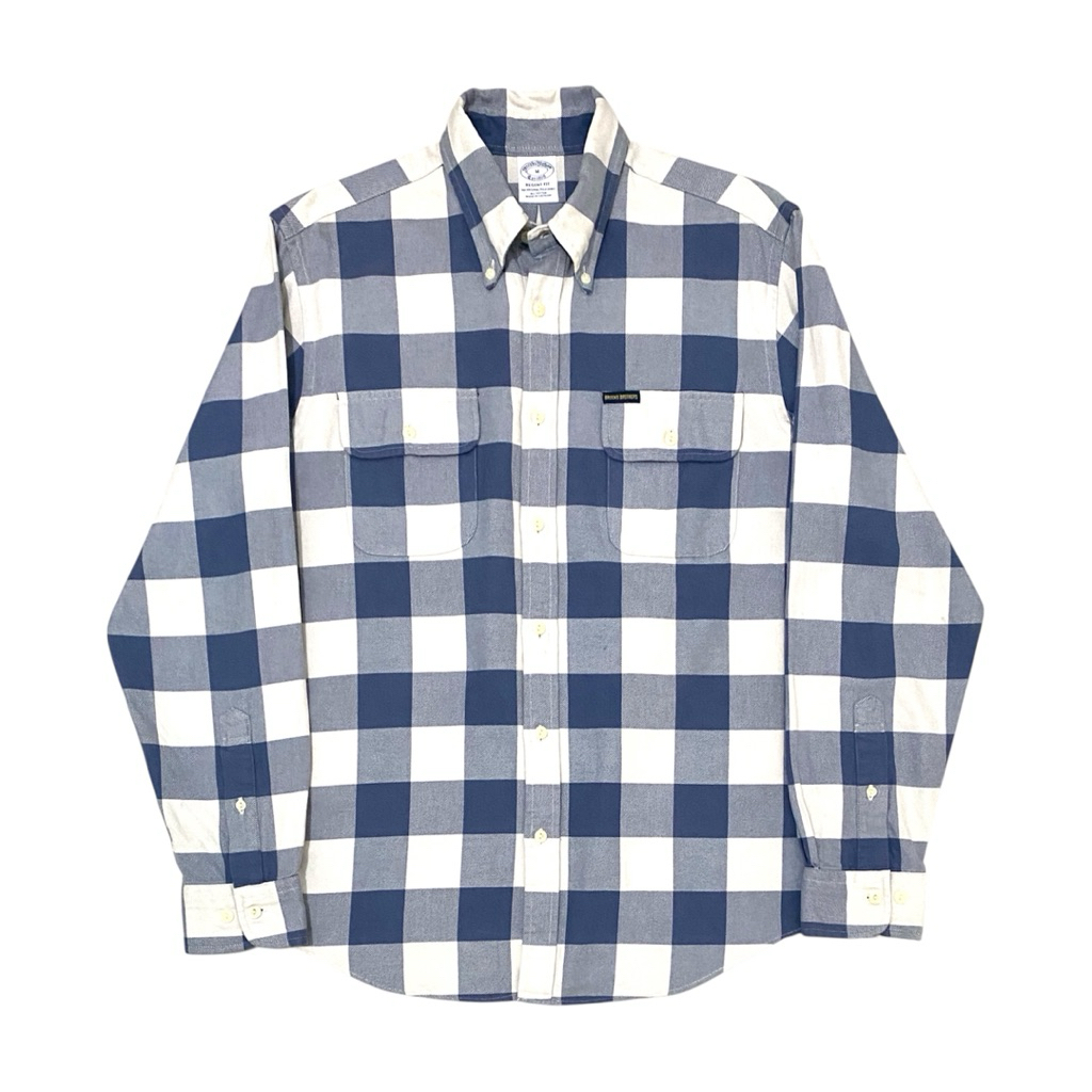 Brooks Brother Twill Plaid Shirt