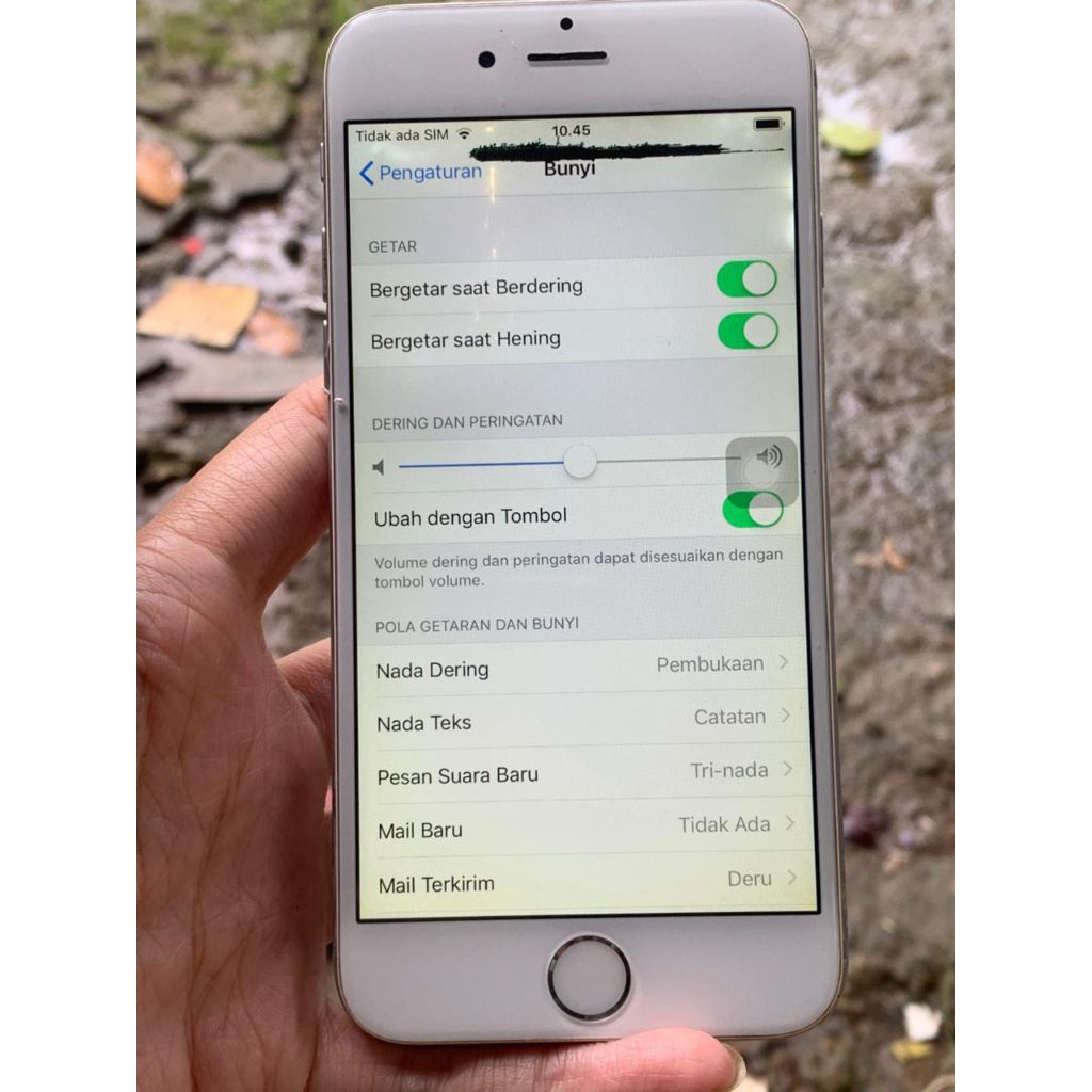 iPhone 6g 128gb WiFi only ada minus
