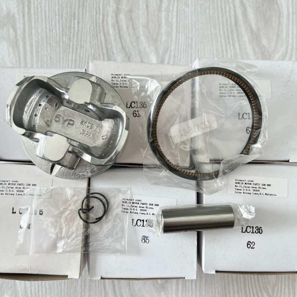 PISTON SEHER 5YP PIN 14 MX KING VIXION NMAX AEROX MADE IN JAPAN