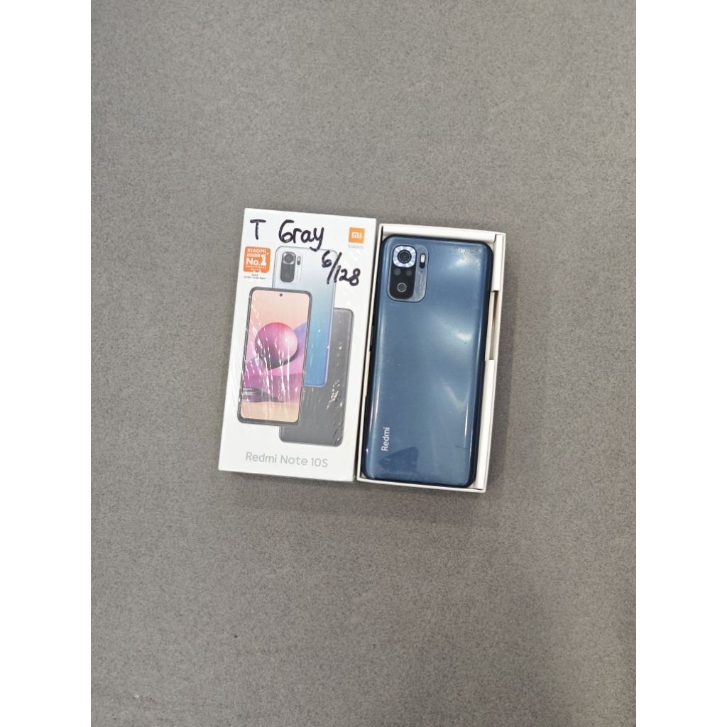 Xiaomi Note 10s 6/128 GB Fullset second Resmi