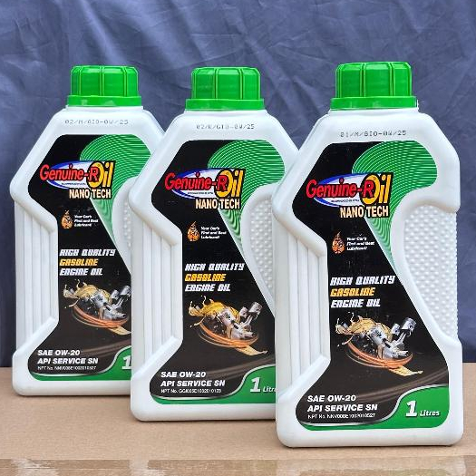 Genuine Oli Mesin Daihatsu Astra Genuine R Oil NANO TECH SAE 0W-20 API SN Produk Original Astra