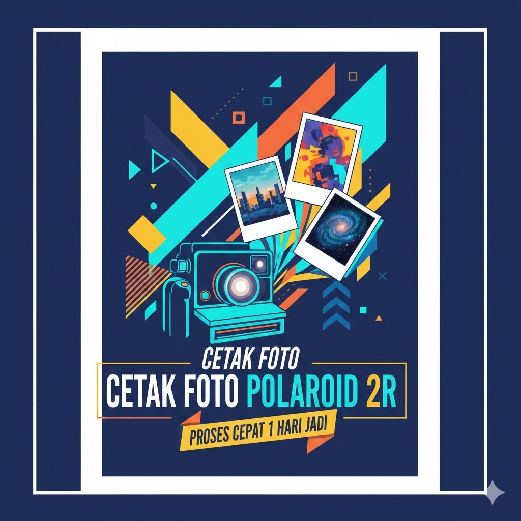 CETAK FOTO POLAROID 2R 30FOTO MURAH