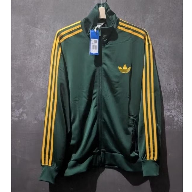 Tracktop adidas Green Stripe yellow  cw Liverpool