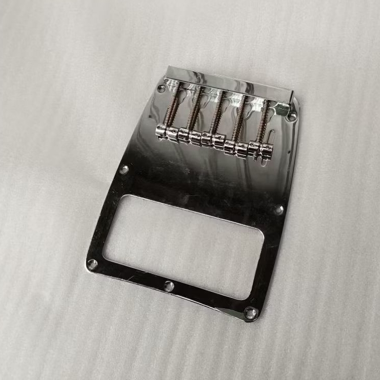 (Bekas) Bridge Bass Original Ibanez ATK 5 String Chrome Electric Bass Part