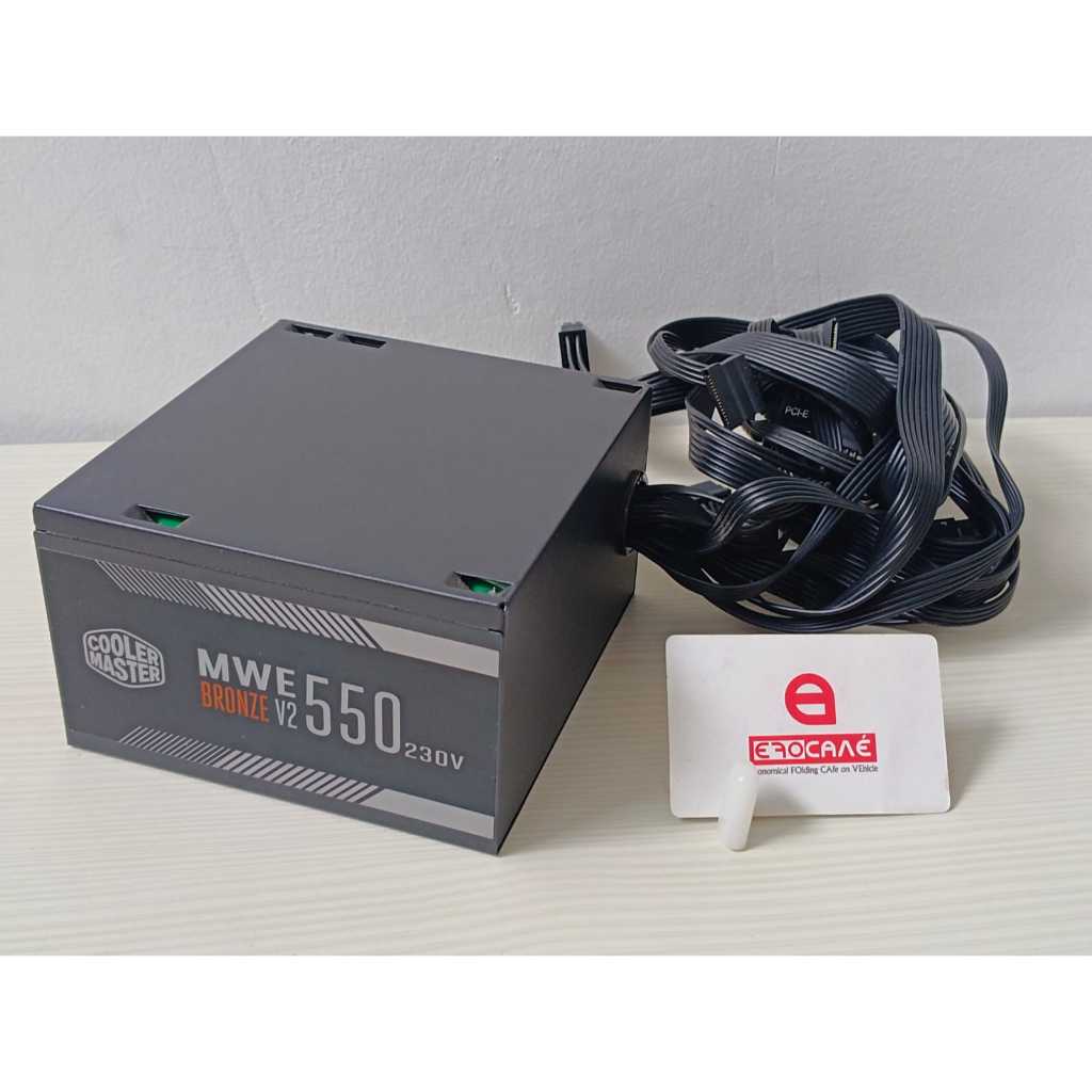 PSU Pure Cooler Master MWE 550 V2 550W 80 PLUS Bronze Non-Modular  --Terima Tukar Tambah (Upgrade/Do