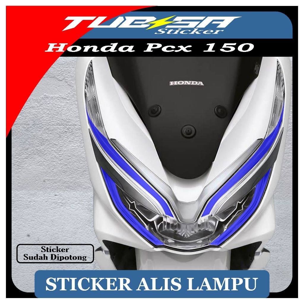 Stiker Alis Lampu PCX 150 | Stiker Lampu Alis PCX 150 Terbaru