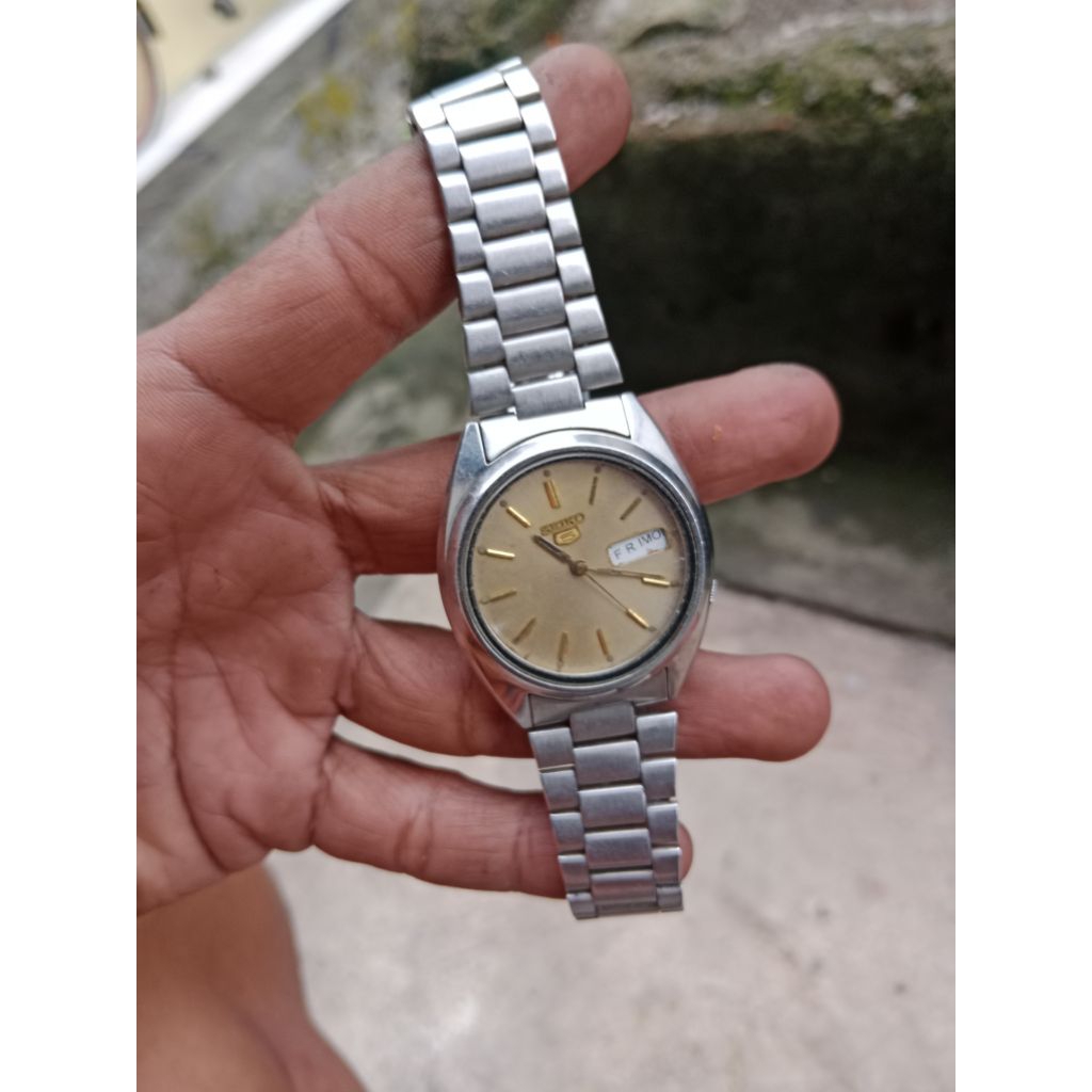 Jam tangan seiko 5 vintage automatic original