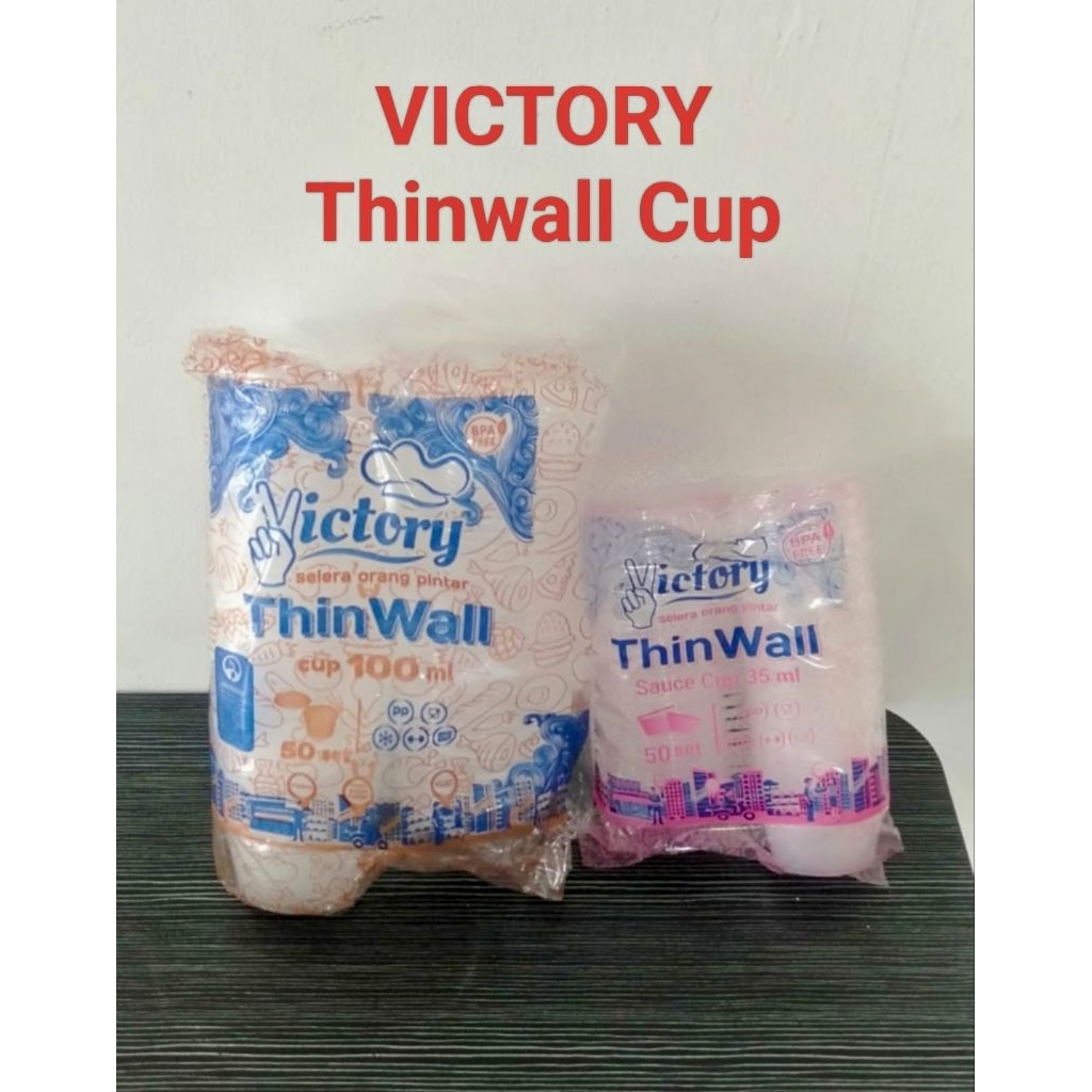 Thinwall Cup / Sauce Cup Victory 25 ml / 35 ml / 100 ml
