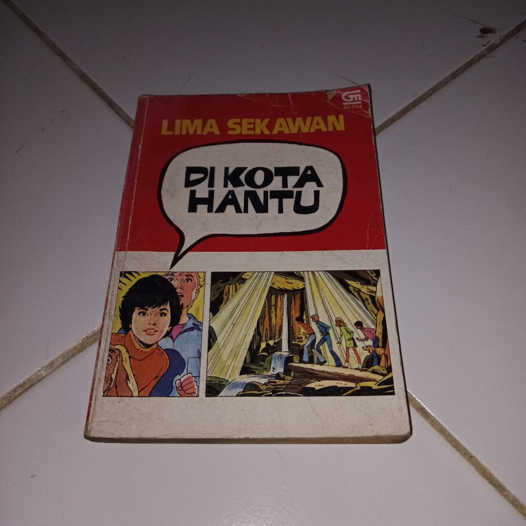 serial misteri enid blyton lima sekawan " di kota hantu "