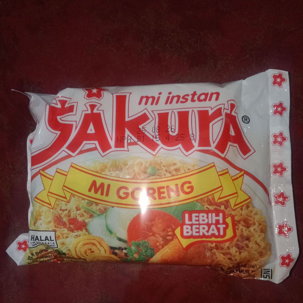 mie sakura goreng dan seblak kuah