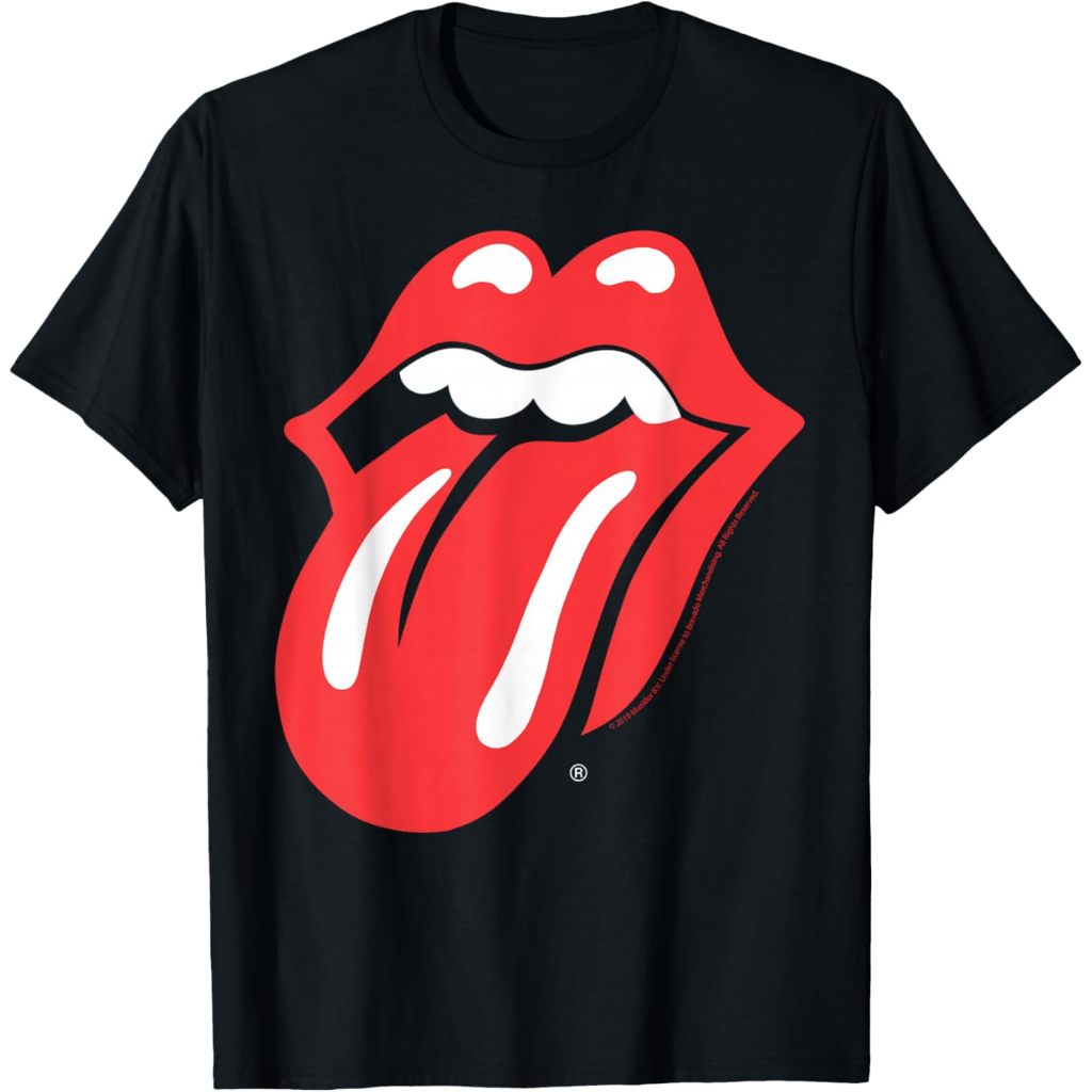 Baju kaos Rolling Stones Official Classic Tongue T-Shirt