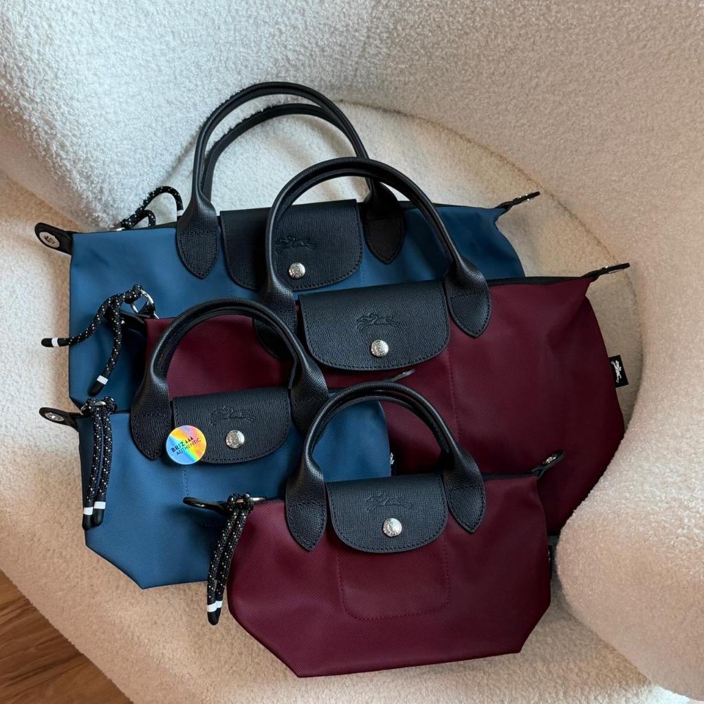 [READY, SOLD 500++] Tas Wanita Energy Ink Blue Burgundy Hand Bag with an Adjustable Strap Shoulder a