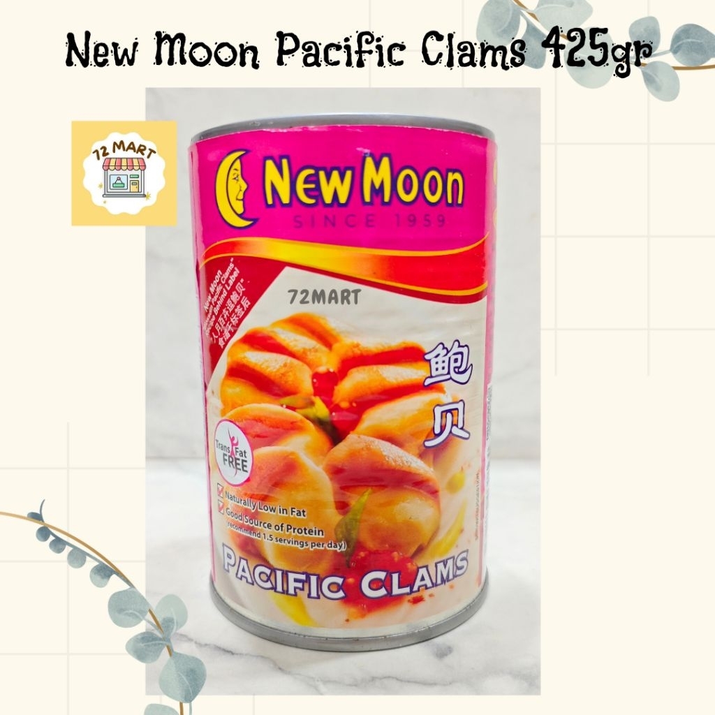 New Moon PaCific Clams Abalone 425gr