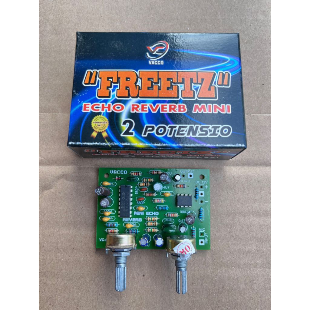 KIT ECHO REVERB MINI 2 POTENSIO VACCO