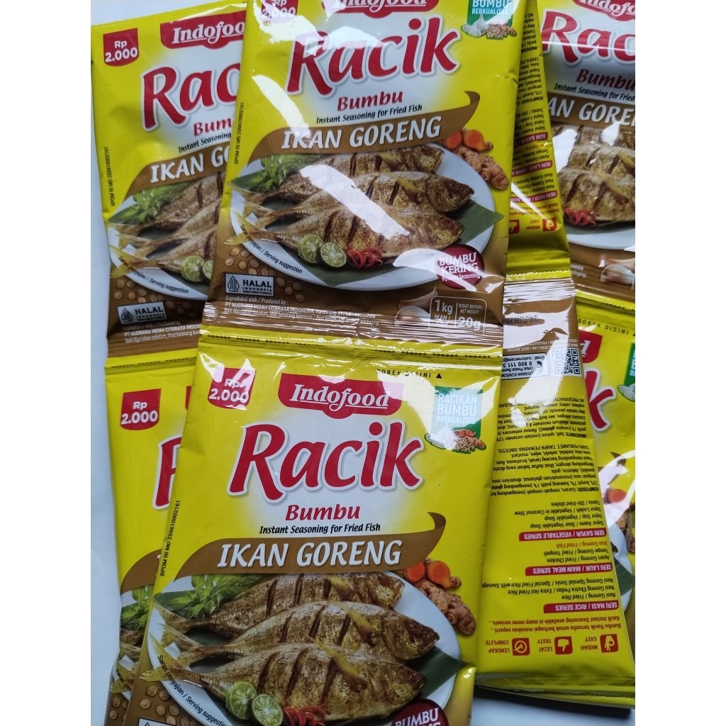 bumbu racik ikan goreng renceng isi 10 saset