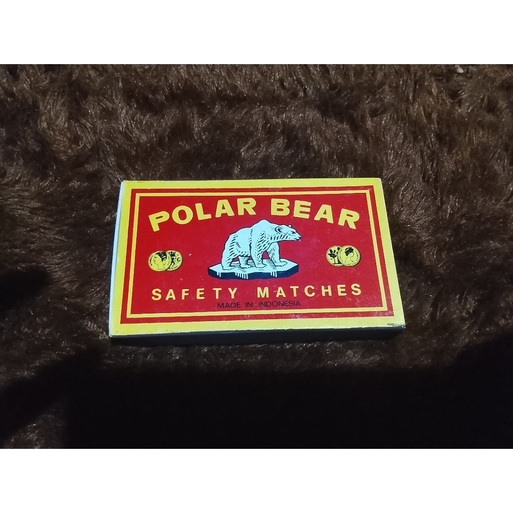 korek kayu ukuran jumbo polar bear / korek api besar