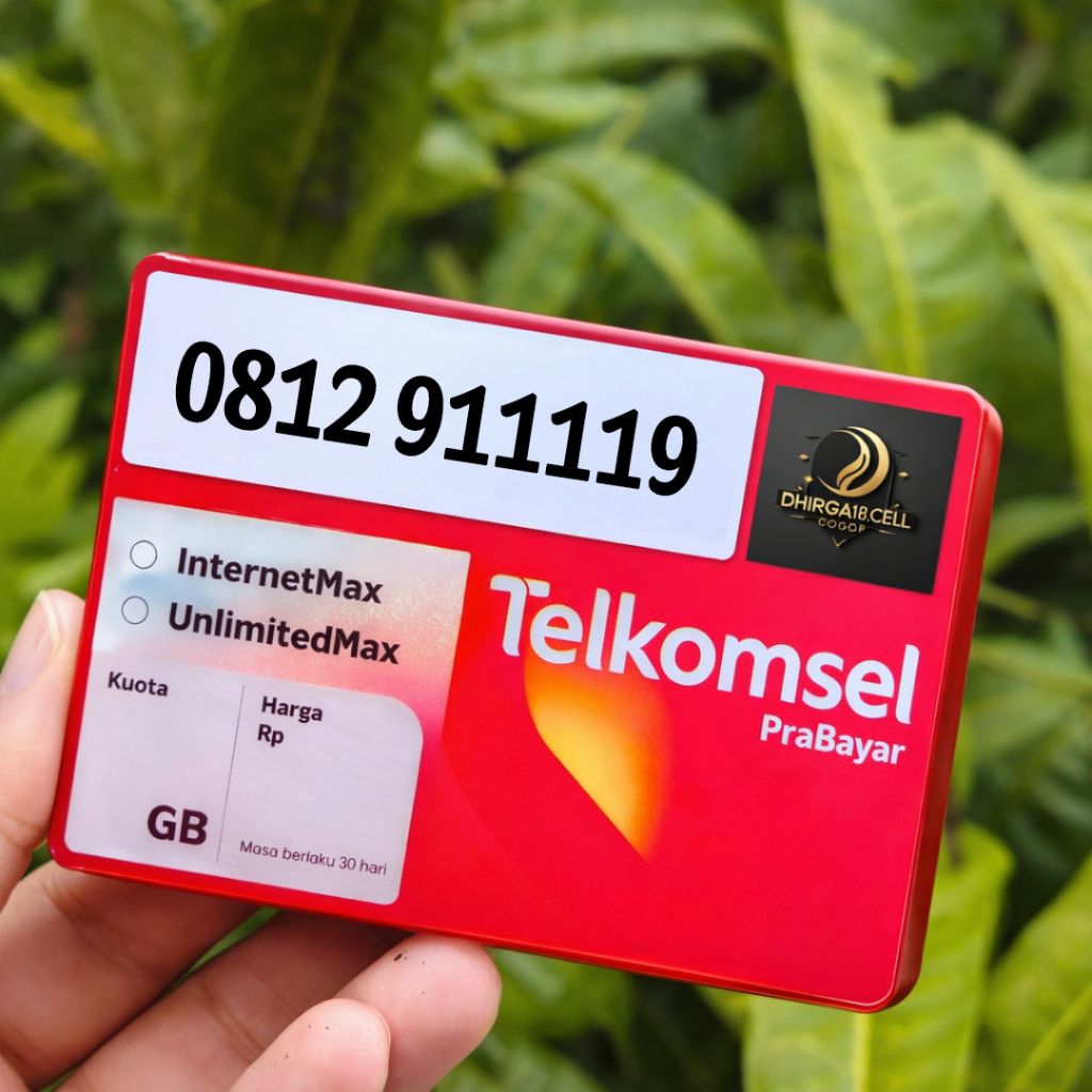 nomor cantik telkomsel 5G kartu perdana 10 digit