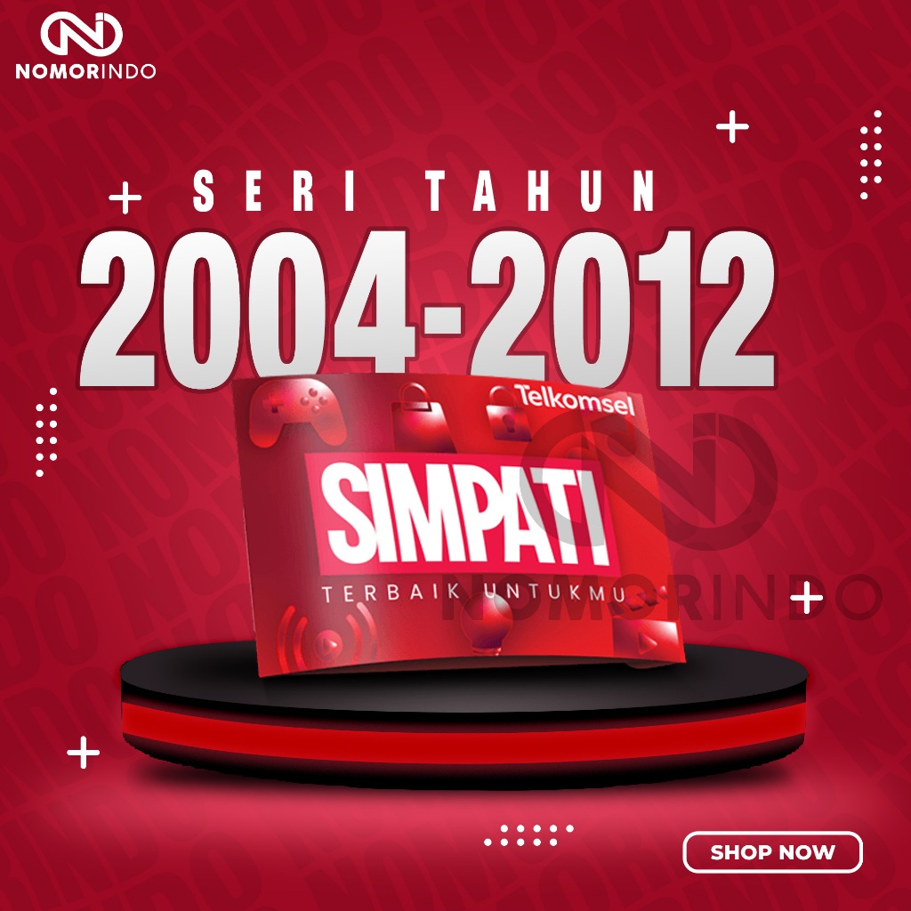 Nomor Cantik Simpati 11 Digit 5G Telkomsel Ori Seri Tahun 2004 - 2012