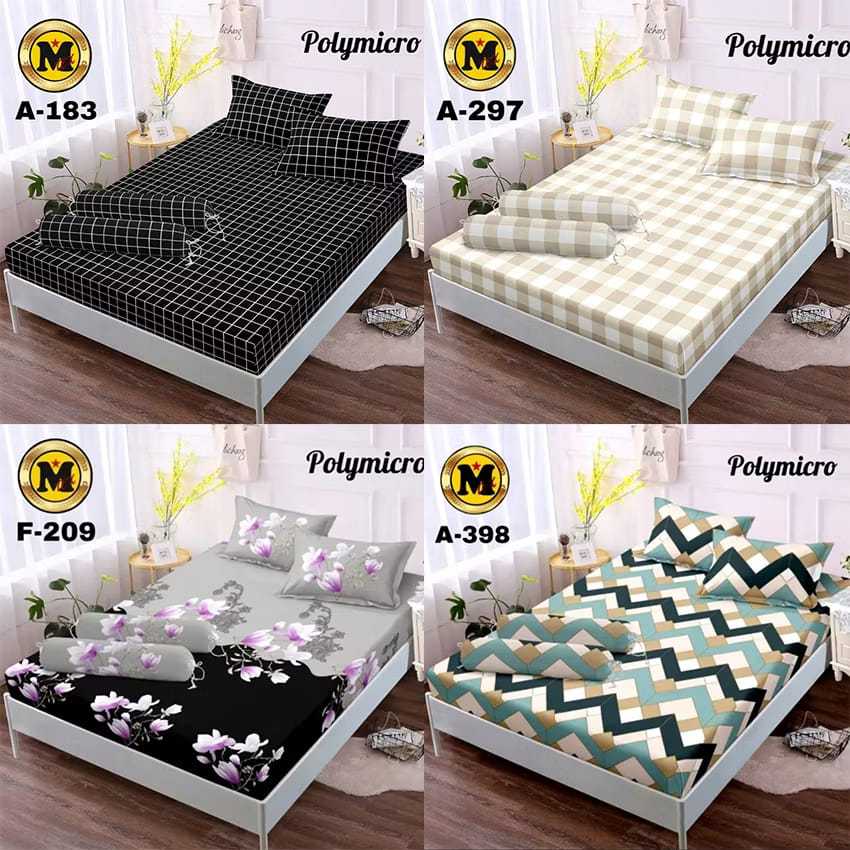Sprei Aesthetic Korea Kotak Kotak Seprai 180x200 Homemade