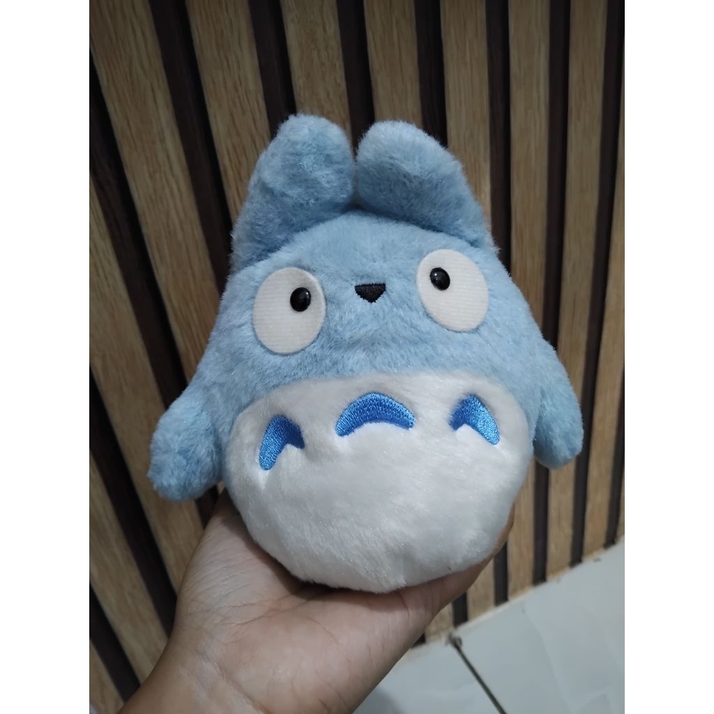 Boneka ghibli totoro biru