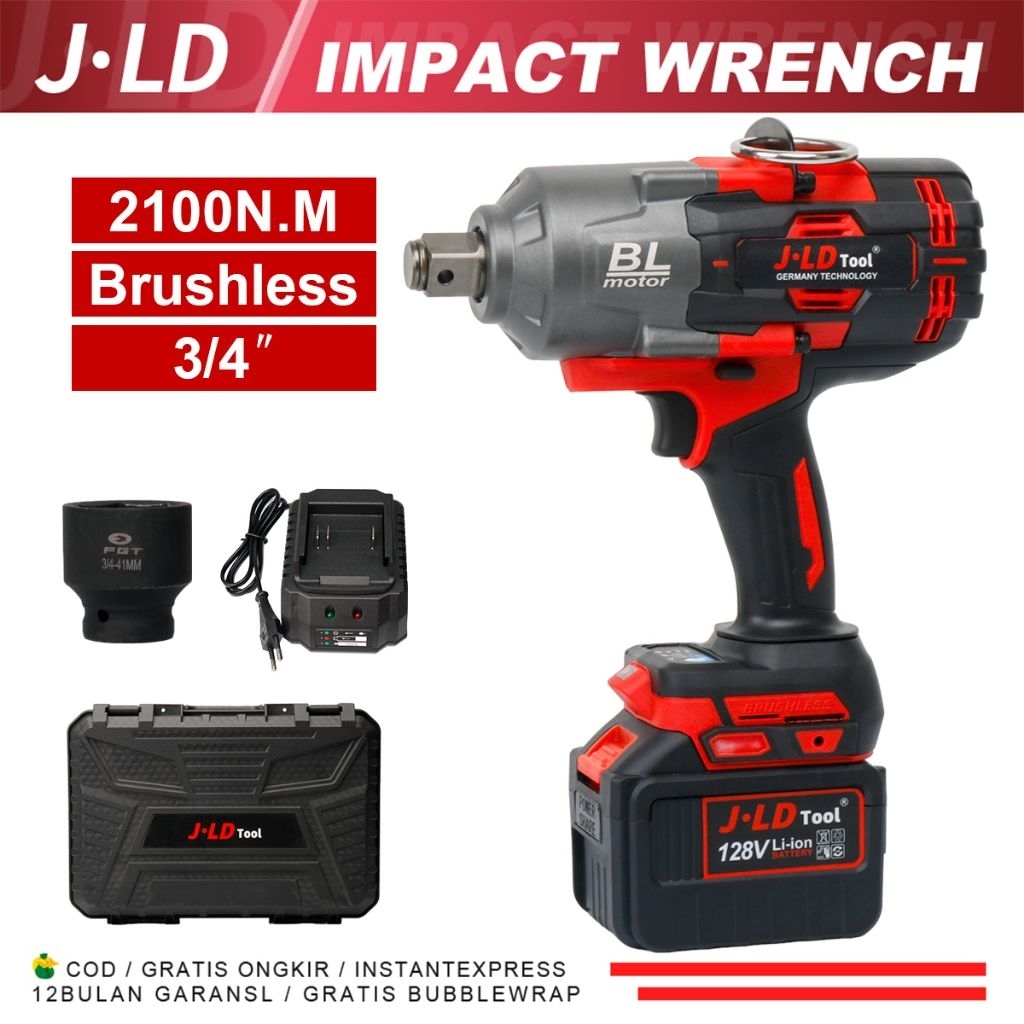 JLD IMPACT MONSTER 2100Nm Impact Wrench Xtra Jumbo