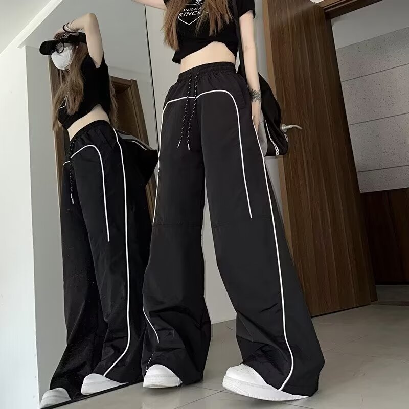 Celana Cargo Wanita Oversize Baggy Pants Casual Streetwear