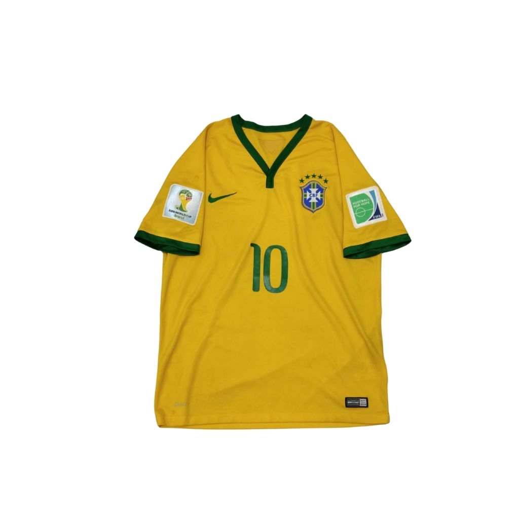 Original Nike Brazil Match Home Jersey - World Cup 2014