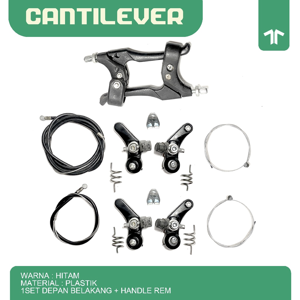 Rem Cantilever Sepeda Federal Jadul Plastik Taiwan