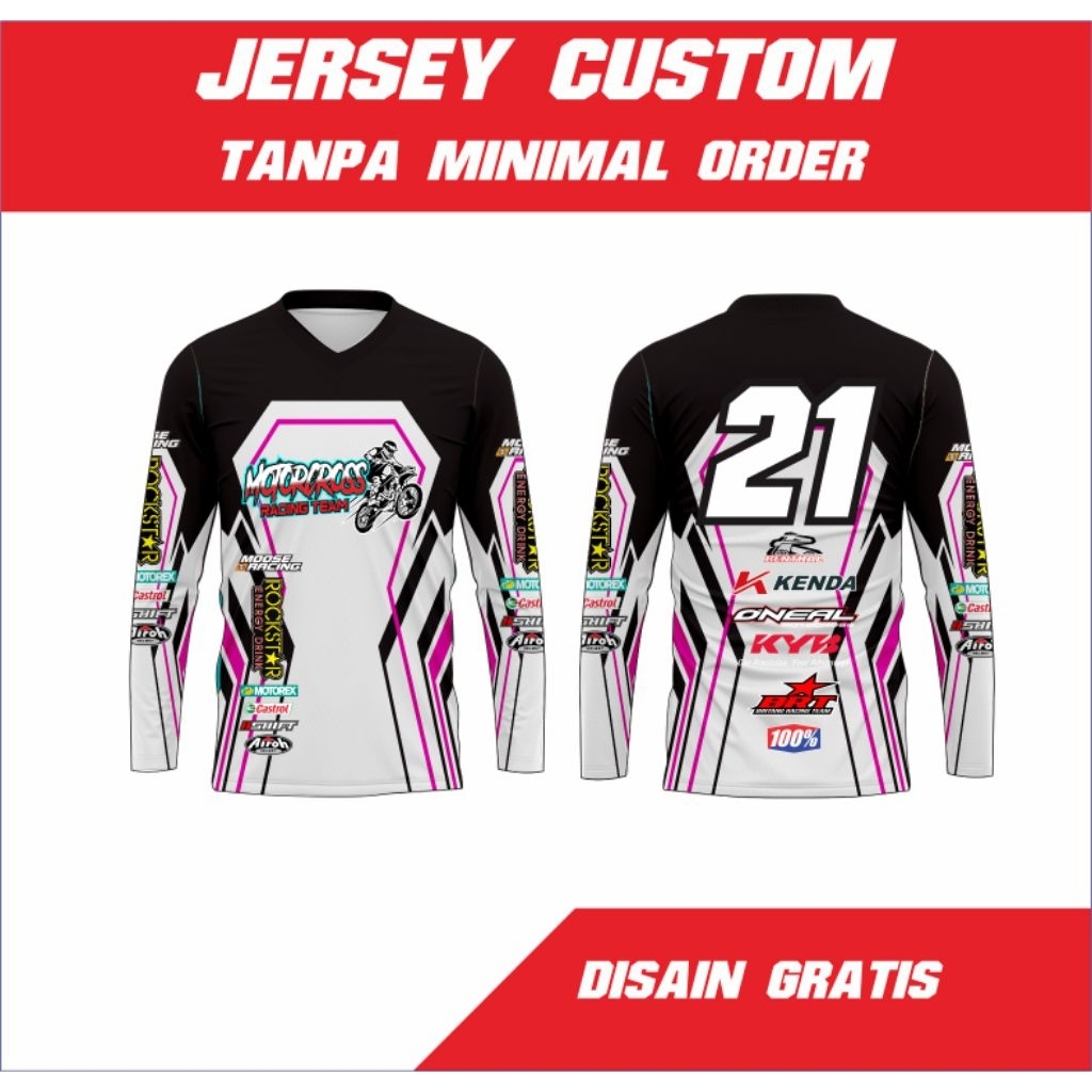 Jersey motocross Jersey trail custom