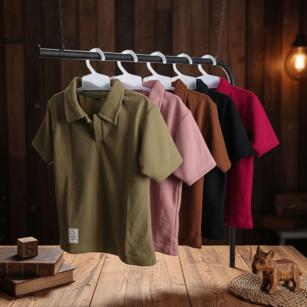 Kaos kerah anak kaos polo anak kaos polos