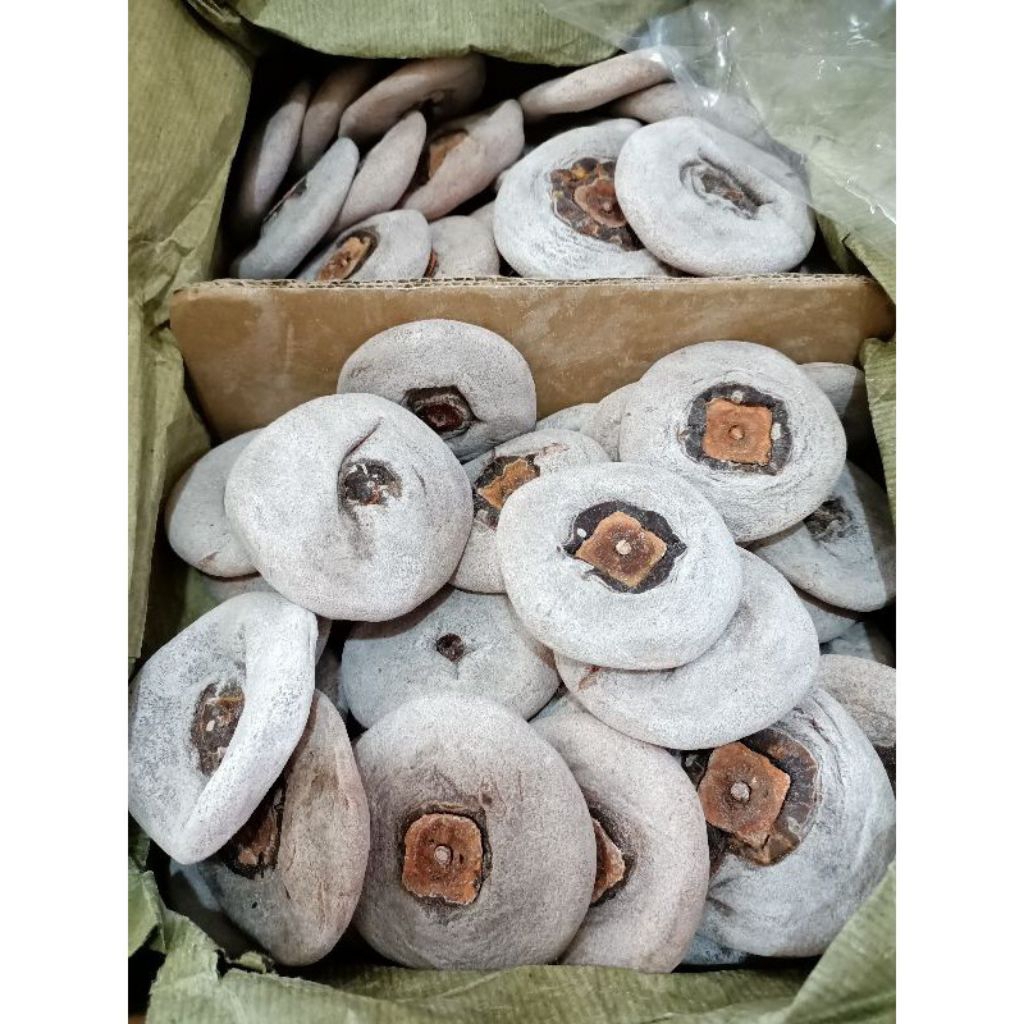 Manisan Buah Kesemek Kering / Dried Persimmon / Sai Pia / Saipia Pontianak / Buah Kesemak Import / K