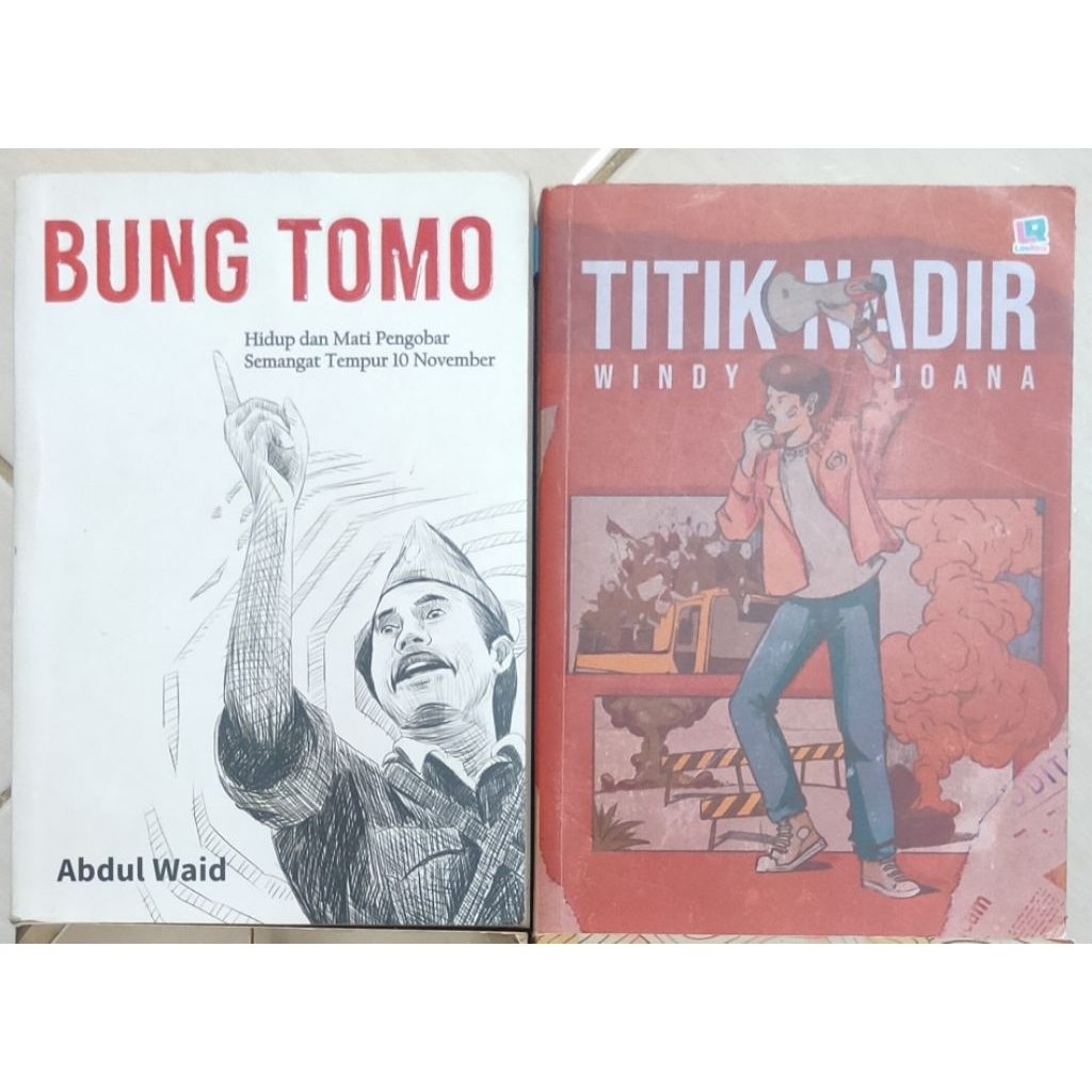 preloved novel bung tomo dan titik nadir by windy joana