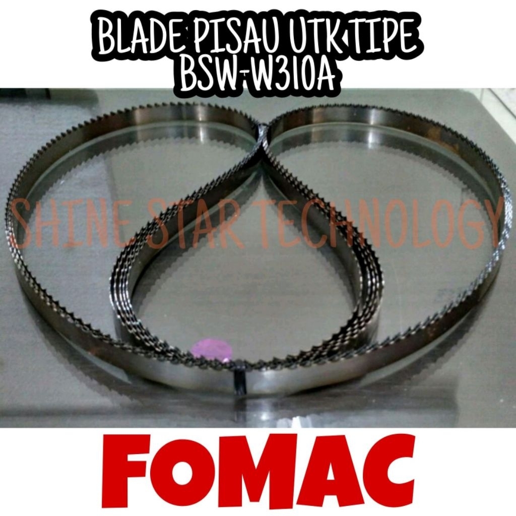 Sparepart Fomac, Blade Pisau utk Bone Saw BSW-W310A & BSW-W120A