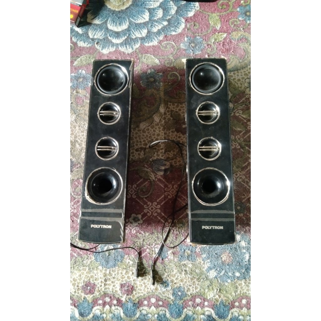speaker pasif polytron tanpa kaki