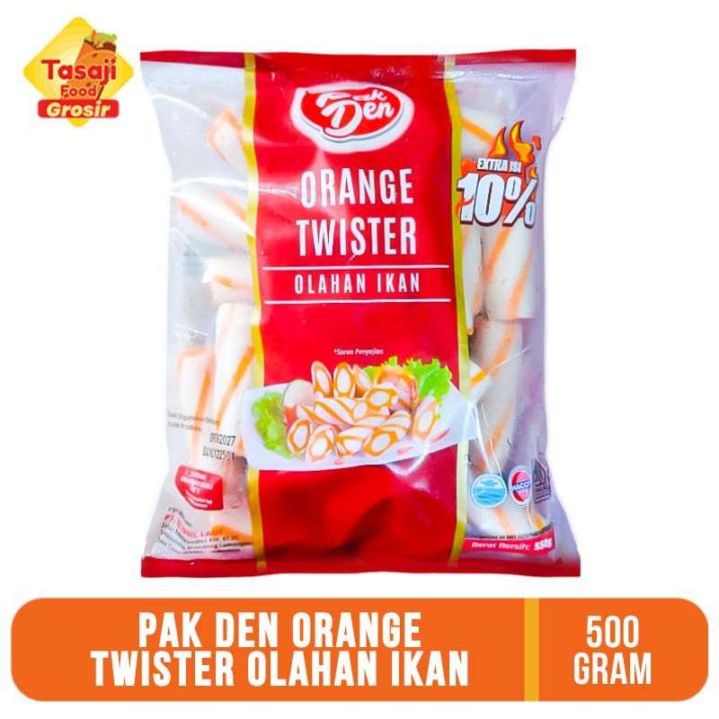 Pak Den Orange Twister 500 Gram Olahan Ikan - Grosir