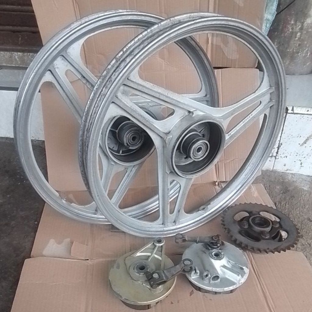 Velg Depan Belakang Jialing Grand Legenda Astrea Astrea Prima