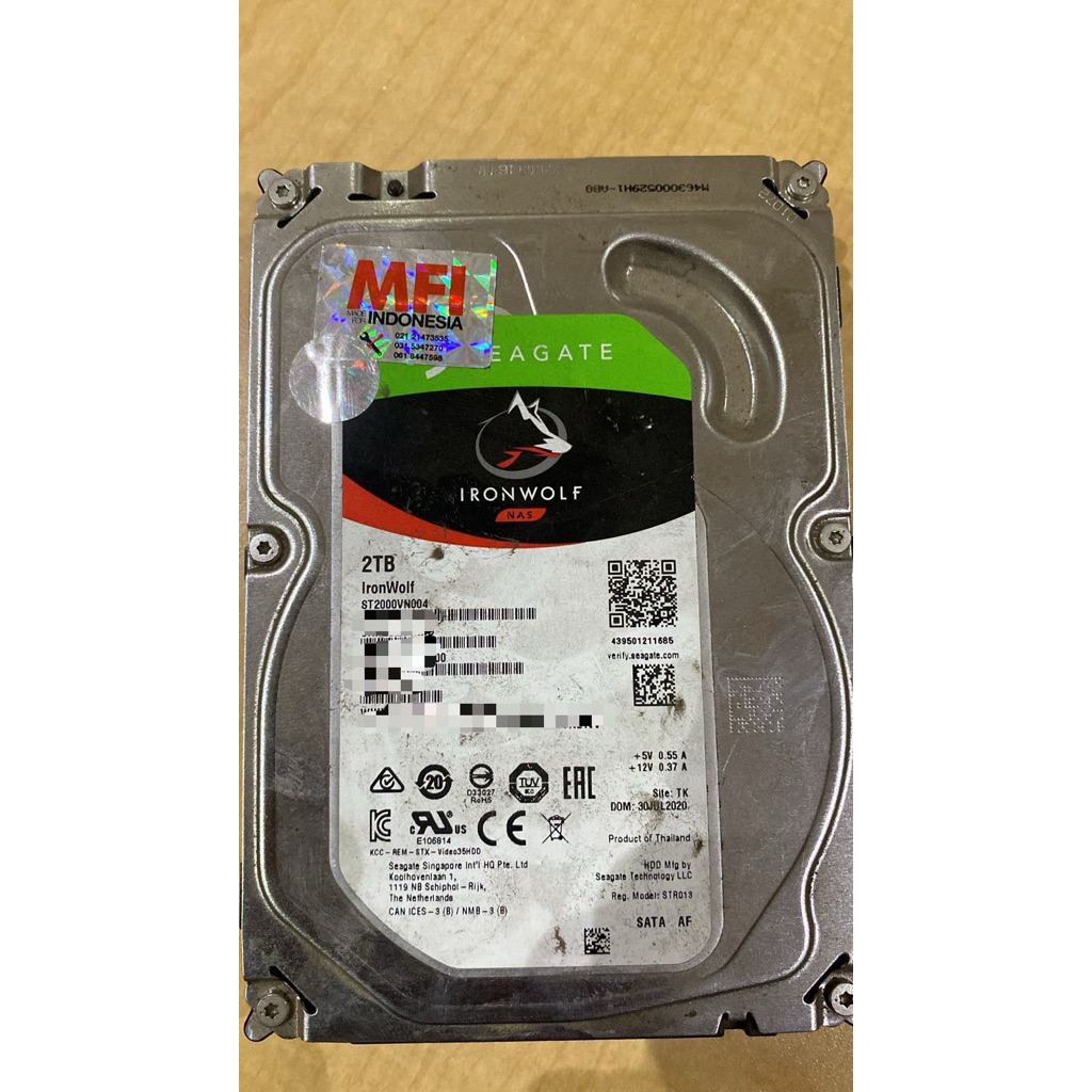 seagate Ironwolf 2TB